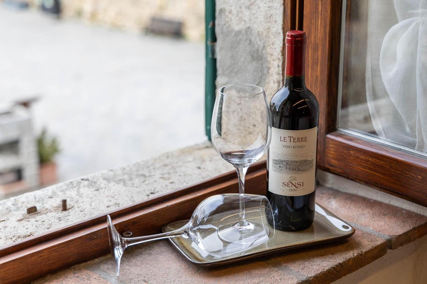 Sognare Nel Castello Hotell Monteriggioni Eksteriør bilde